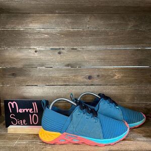 Womens Merrell Range AC+ Blue Teal Athletic Running Sneakers Shoes Size‎ 10 M